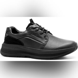 Elegant Black Leather Oxfords